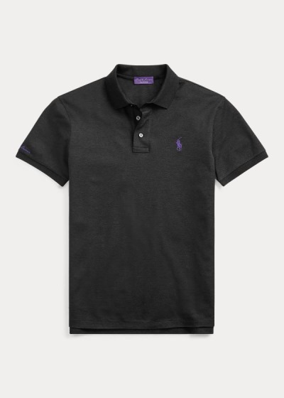 Men's Ralph Lauren Custom Slim Fit Piqué Polos | 012578MLI